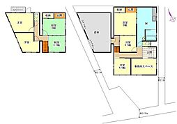 JR紀勢本線 紀三井寺駅 徒歩29分 8DKの間取り
