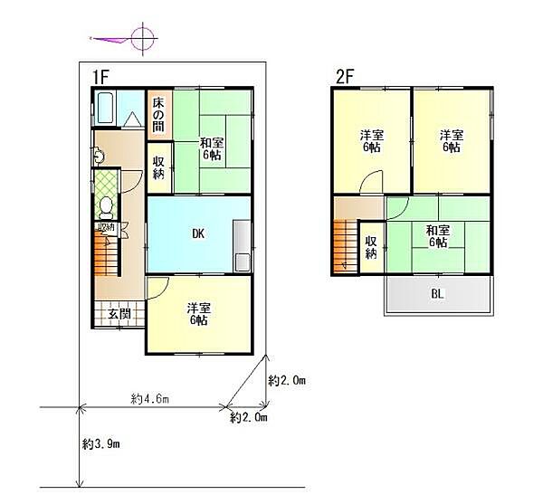 間取り：329000125373