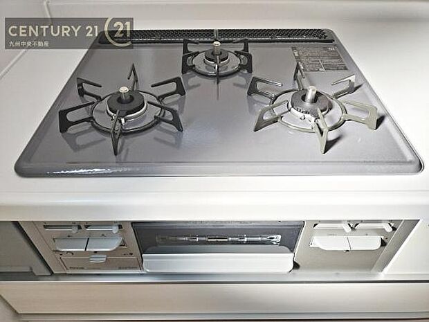 【3口ガスコンロ】