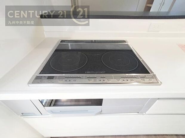 【IHコンロ】お手入れ簡単なIHコンロ。