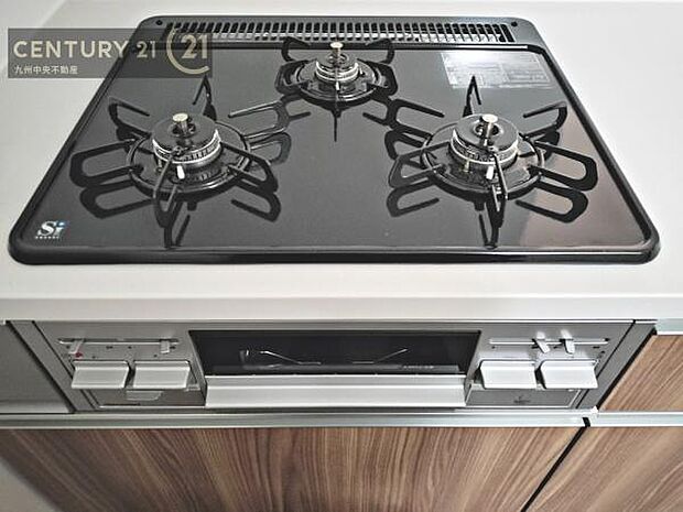 【3口ガスコンロ】