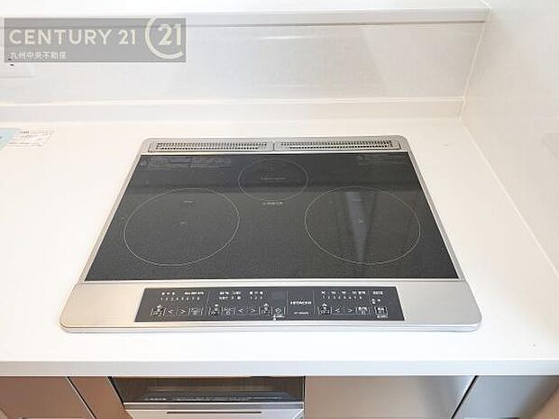 【IHコンロ】お手入れ簡単なIHコンロ。
