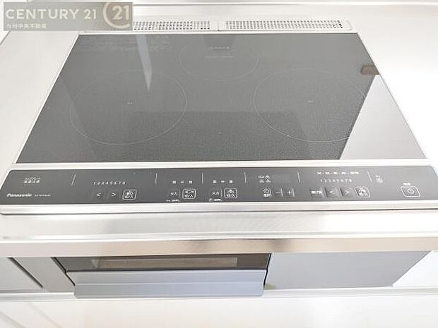 【ＩＨコンロ】お手入れ簡単なIHコンロ。