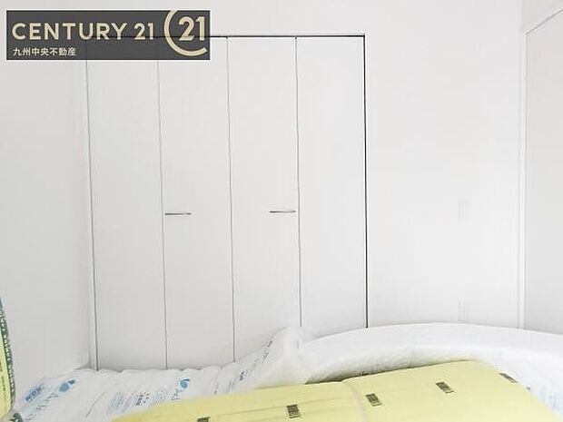 【クローゼット】お部屋ごとに設けた収納は住みやすさへのこだわりです。