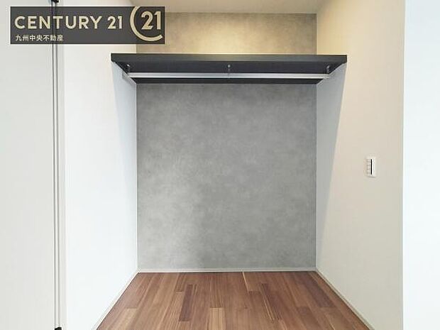 【クローゼット】お部屋ごとに設けた収納は住みやすさへのこだわりです。