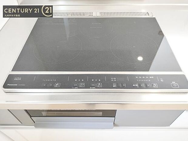 【IHコンロ】お手入れ簡単なIHコンロ。