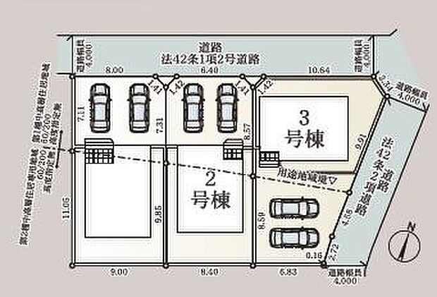 【区画図】