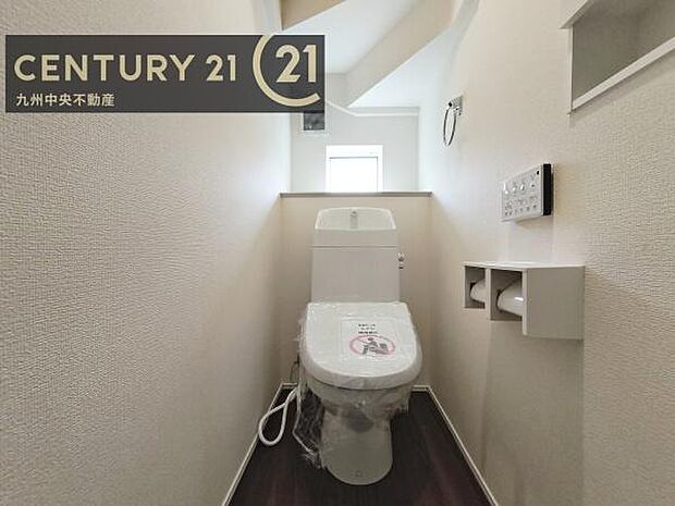 【トイレ】汚れてもサッとひと拭きでお手入れ簡単です。