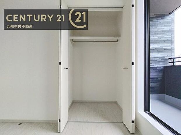 【クローゼット】お部屋ごとに設けた収納は住みやすさへのこだわりです。
