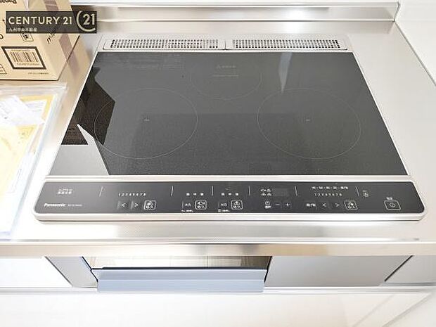 【IHコンロ】お手入れ簡単なIHコンロ。