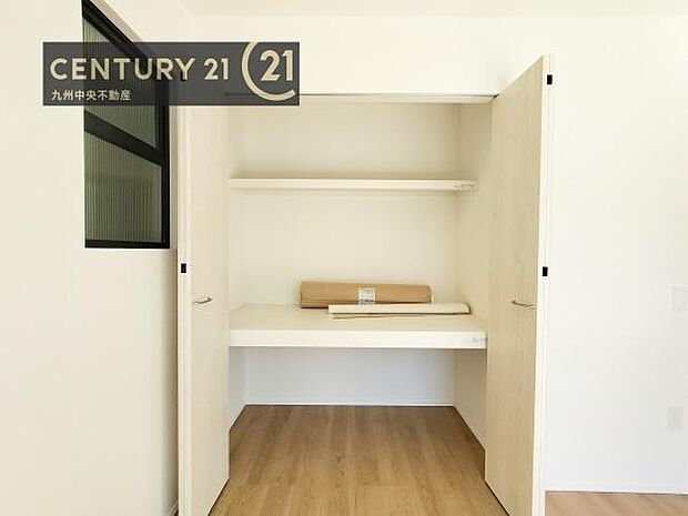 【クローゼット】お部屋ごとに設けた収納は住みやすさへのこだわりです。