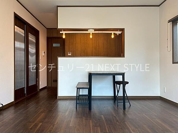 リビング南側から撮影。