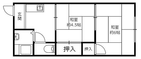 同じ建物の物件間取り写真 - ID:225005374053