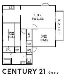 サンガーデン野洲　（野洲市市三宅） 1階2LDKの間取り