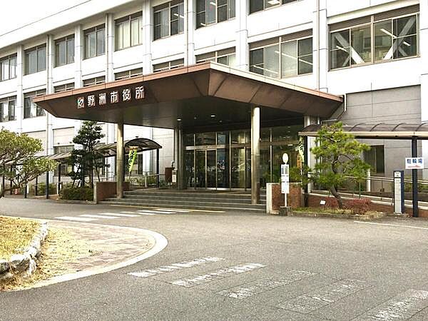 野洲市役所まで4585m