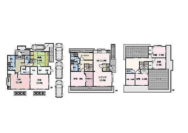 間取り：329000075711