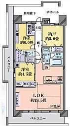 間取図画像 2SLDK