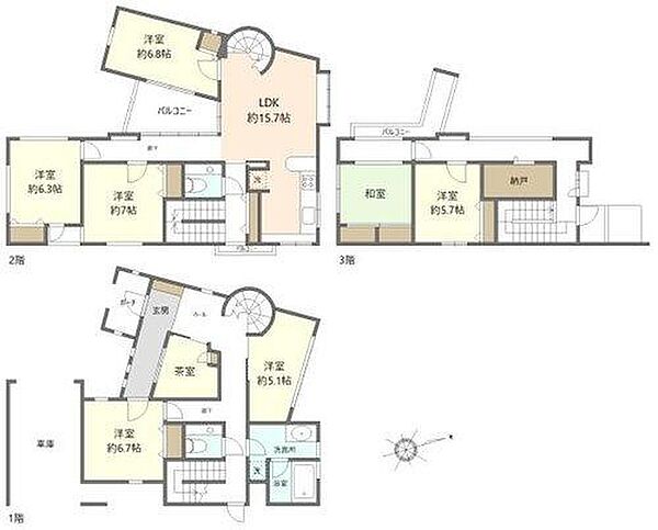 間取り：327001488863