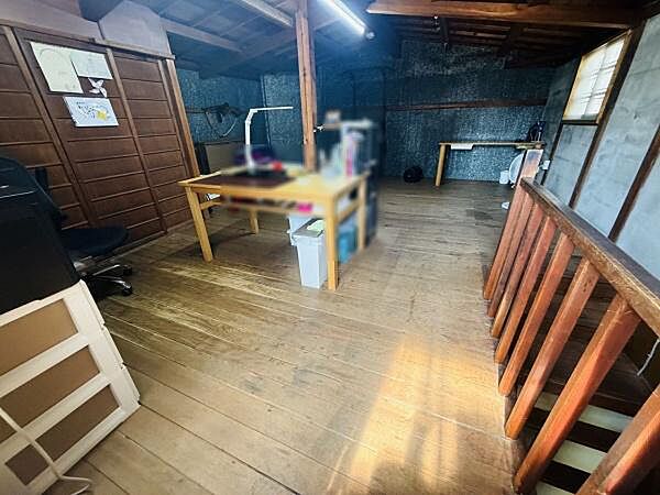 屋根裏収納です！