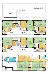 大正スカイテラス 2DKの間取図画像