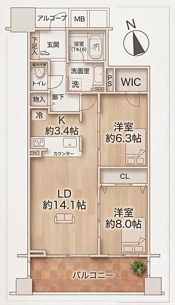 間取り：327002971052