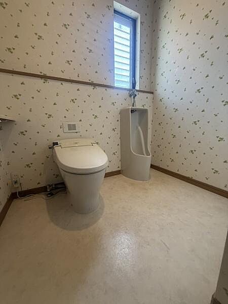 清潔感のあるトイレ空間♪