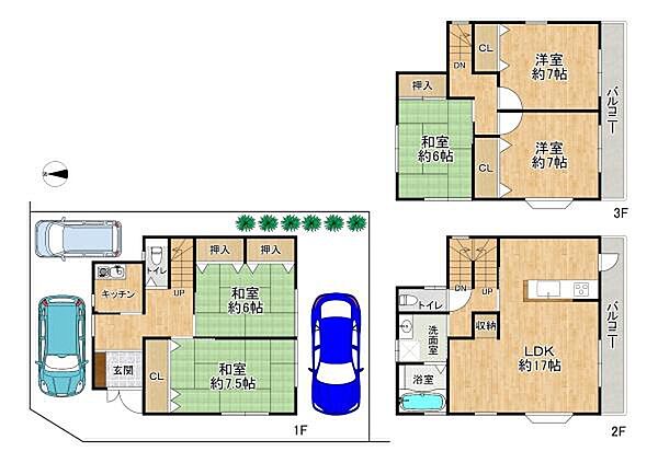 間取り：327001650101