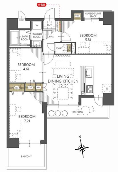 間取り：326000241426