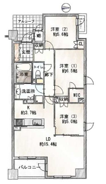 間取り：326000241976