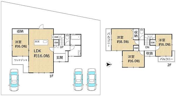 間取り：326000258572
