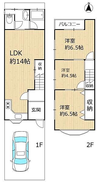 間取り：326000271585