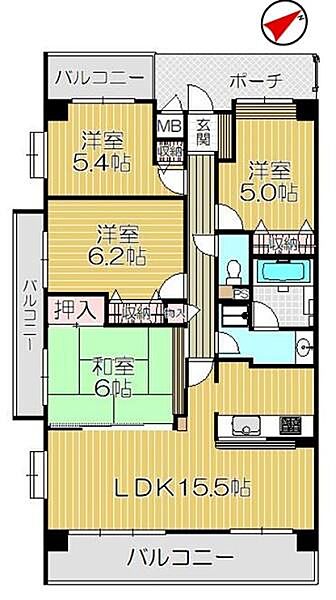 間取り：328000684172