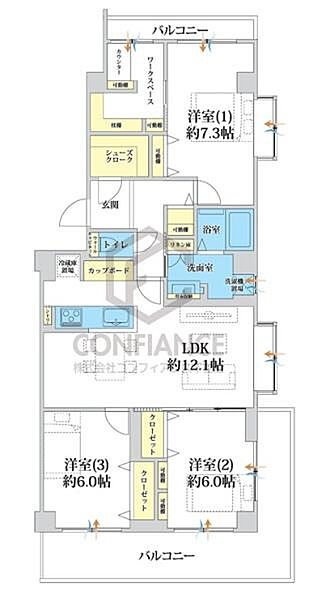 間取り：328000684038