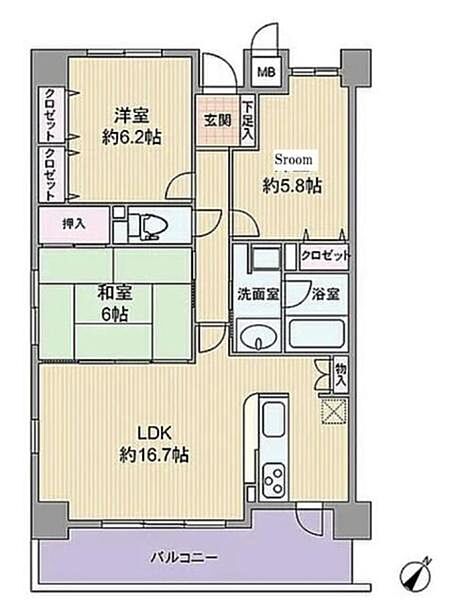 間取り：328000685511