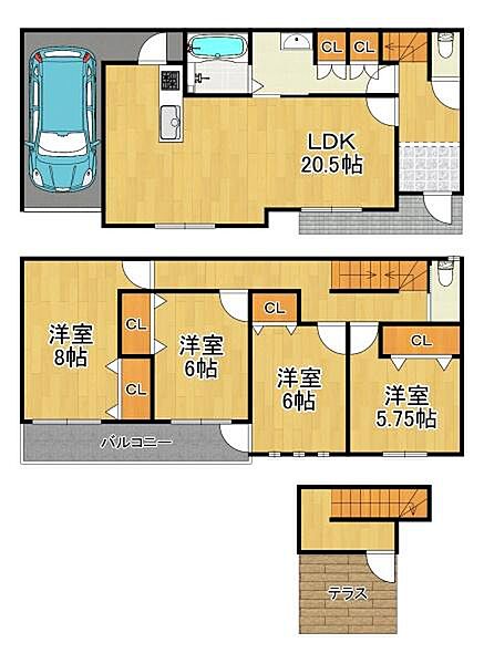 間取り：327001691900