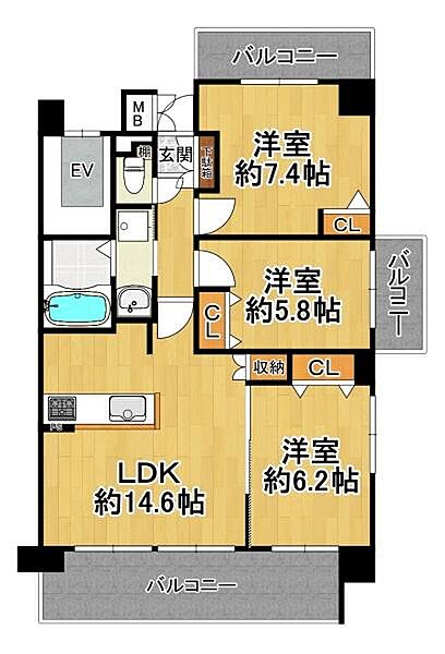 間取り：327002973161