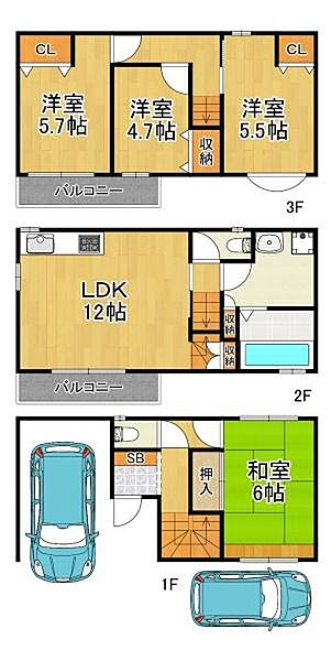 間取り：327001581094