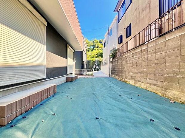 【庭】広いスペースでとても気持ちが良いですよ♪