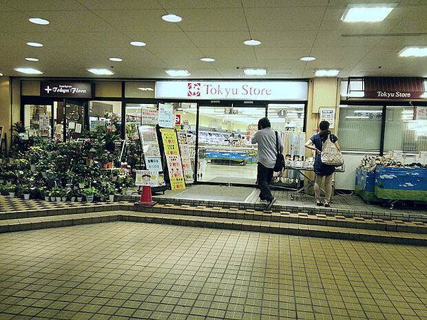 東急ストア菊名店まで655m、東横線の改札前にあるスーパーです。駅構内にありますので、お帰りの際に便利です！