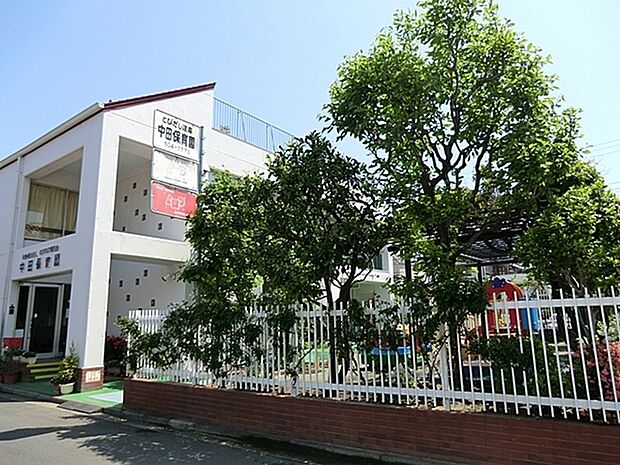 中田保育園まで499m