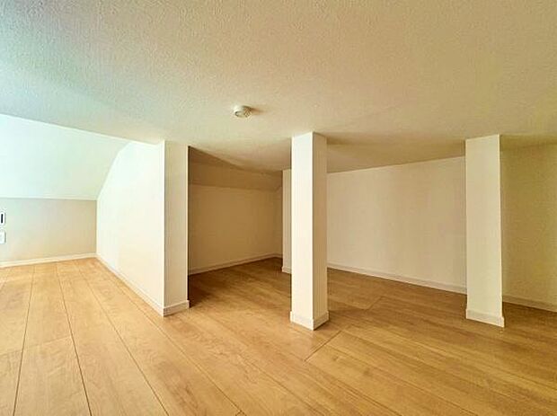 ロフト付きとなり収納力ばっちりです。