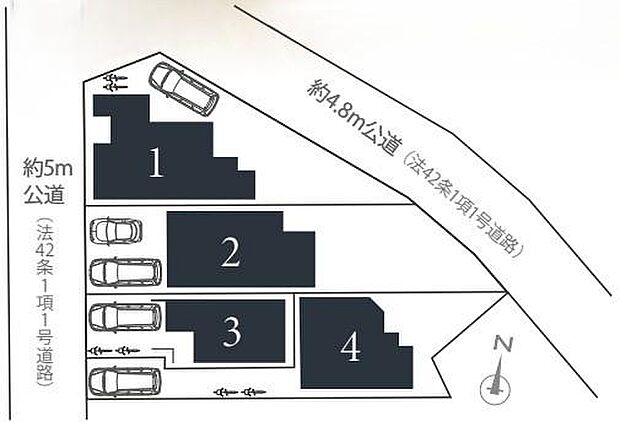 本物件は2号棟になります。