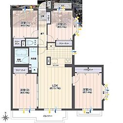 間取図画像 4LDK