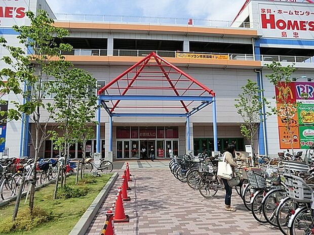 島忠ホームズ川崎大師店まで662m、スーパー「オーケー」やファッション「しまむら」「西松屋」なども入ってお買い物便利です！