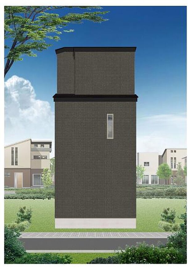 完成イメージパース。(外観)