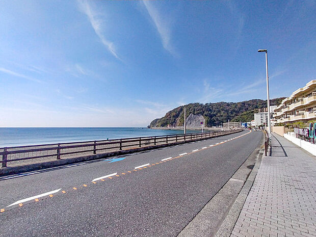 逗子海岸まで1627m