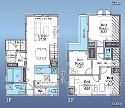 1号棟相模原市南区新築戸建 駅歩15分 整形地 駐車2台