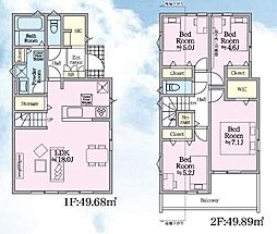 3号棟横浜市戸塚区新築戸建 LDK18帖 SIC WIC
