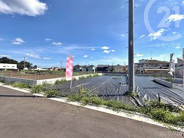 11号区／分譲地最奥にある区画です。