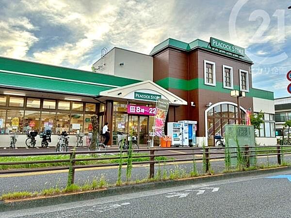 ピーコックストア玉川上水店まで700m、営業時間8時～22時/駐車場有／徒歩9分